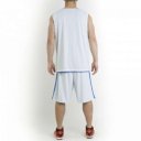 Kosárlabda mez szett Joma ujjatlan kifordítható fehér-kék