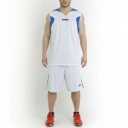 Kosárlabda mez szett Joma ujjatlan kifordítható fehér-kék