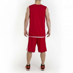 Kosárlabda mez szett Joma ujjatlan kifordítható fehér-piros XXXL-XXXXL