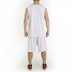 Kosárlabda mez szett Joma ujjatlan kifordítható fehér-piros XXXL-XXXXL