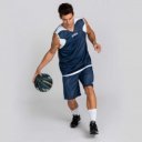 Kosárlabda mez szett Joma ujjatlan kifordítható fehér-sötétkék XL-XXL