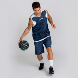 Kosárlabda mez szett Joma ujjatlan kifordítható fehér-sötétkék XL-XXL