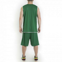 Kosárlabda mez szett Joma ujjatlan kifordítható fehér-zöld XXXL-XXXXL