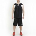 Kosárlabda mez szett Joma ujjatlan kifordítható fehér-fekete XXXL-XXXXL