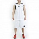 Kosárlabda mez szett Joma ujjatlan kifordítható fehér-fekete XXXL-XXXXL