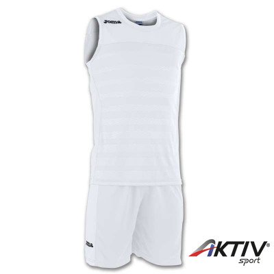 Kosárlabda mez szett Joma Space II ujjatlan fehér