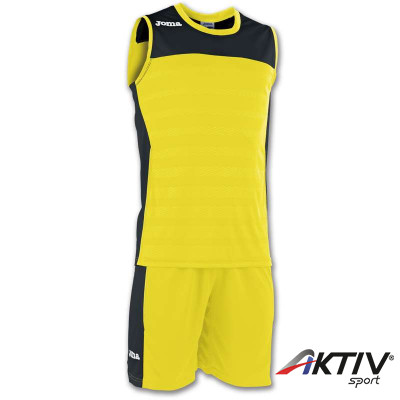 Kosárlabda mez szett Joma Space II ujjatlan sárga