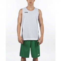 Kosárlabda mez felső Joma Aro ujjatlan zöld-fehér  XXL-XXXL