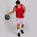 Kosárlabda mez felső Joma Aro ujjatlan piros-fehér  XXL-XXXL