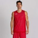 Kosárlabda mez felső Joma Aro ujjatlan piros-fehér  XXL-XXXL