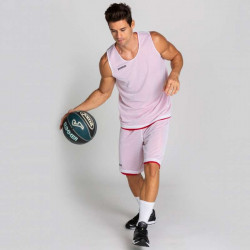 Kosárlabda mez felső Joma Aro ujjatlan piros-fehér  XXL-XXXL