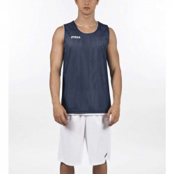 Kosárlabda mez felső Joma Aro ujjatlan sötétkék-fekete  XXL-XXXL