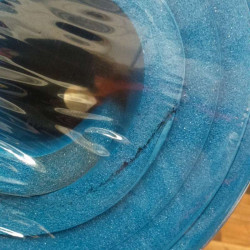 Értékcsökkentett torna matrac vastag kék