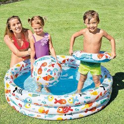 Felfújható pancsoló szett Intex Fishbowl Gyermek medence Intex
