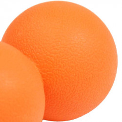 Dupla masszázs labda Aktivsport narancssárga
