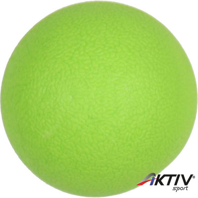 Masszírozó labda 6 cm Aktivsport zöld