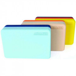 Jóga tégla Amaya Pro narancssárga-barna Fitness Amaya