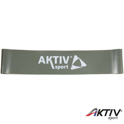 Láberősítő gumihurok Aktivsport szürke szuper erős