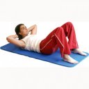 Szépséghibás fitnesz szőnyeg 180x58x1 cm Amaya piros