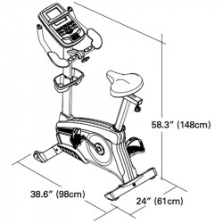 Ergométer Nautilus U628