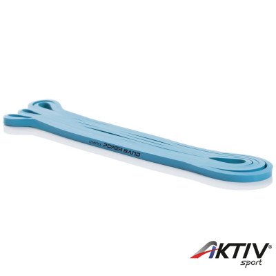 Erősítő szalag Gymstick Power Band extra gyenge kék
