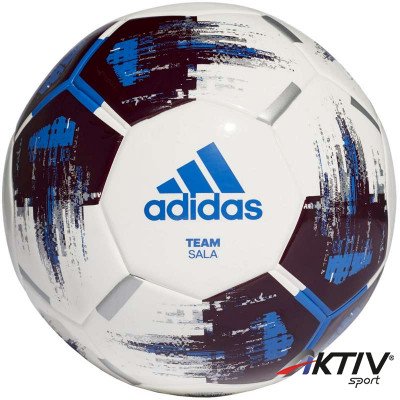 Focilabda Adidas Team Sala fehér-kék-fekete méret: 4