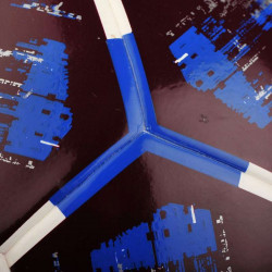 Focilabda Adidas Team Sala fehér-kék-fekete méret: 4