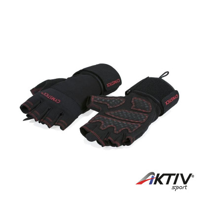 Fitnesz kesztyű Gymstick műbőr L/XL