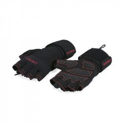 Fitnesz kesztyű Gymstick műbőr L/XL Fitness Gymstick