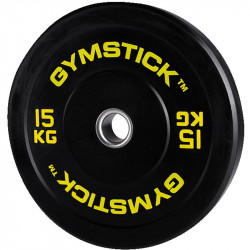 Gumírozott súlytárcsa Gymstick Bumper Plate 15 kg Fitness Gymstick