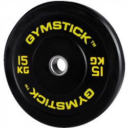 Gumírozott súlytárcsa Gymstick Bumper Plate 15 kg Fitness Gymstick