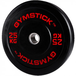 Gumírozott súlytárcsa Gymstick Bumper Plate 25 kg Fitness Gymstick