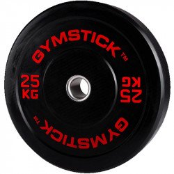 Gumírozott súlytárcsa Gymstick Bumper Plate 25 kg Fitness Gymstick