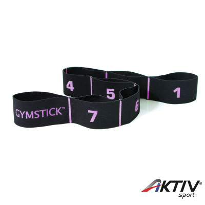 Erősítő gumipánt Gymstick erős levendula lila színű