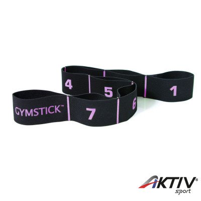 Erősítő gumipánt Gymstick erős levendula lila színű