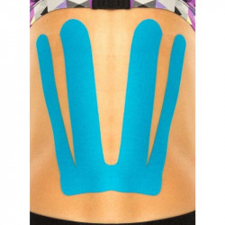 Formára vágott kineziológiai tapasz alsó hát részhez Gymstick 2 db