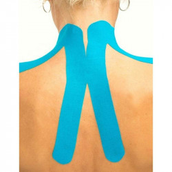 Formára vágott kineziológiai tapasz nyakra és vállra Gymstick 2 db