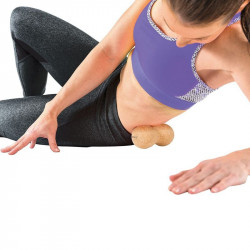 Dupla fascia masszázs labda Gymstick Active