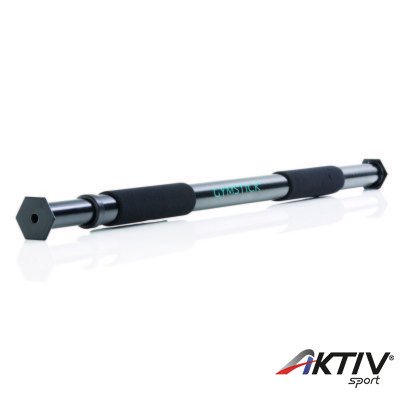 Ajtóra szerelhető húzódzkodó Gymstick Active fekete