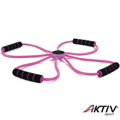 Gumikötél testformáló Gymstick Emotion Spider Tubes