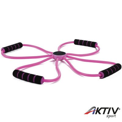 Gumikötél testformáló Gymstick Emotion Spider Tubes