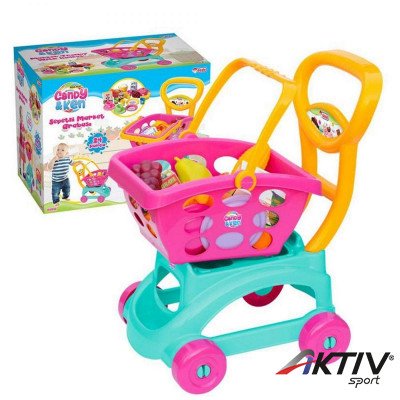 Candy bevásárlókocsi kiegészítőkkel