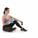 Masszírozó henger kulacs Gymstick kék