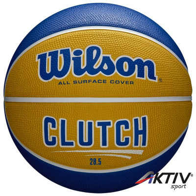 Kosárlabda Wilson Clutch gumi 6-os méret kék-sárga