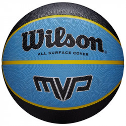 Kosárlabda Wilson MVP gumi 7-es méret fekete-kék Gyereknap Wilson