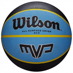 Kosárlabda Wilson MVP gumi 5-ös méret fekete-kék Gyereknap Wilson