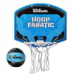 Kosárpalánk Wilson Fanatic mini hoop szett fekete-kék Sportszer Wilson