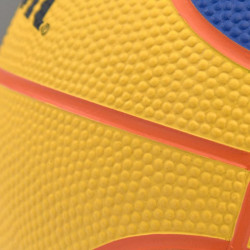 Kosárlabda Wilson FIBA 3X3 Mini gumi 3-as méret sárga-kék