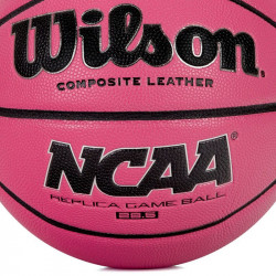 Kosárlabda Wilson NCAA Replica 6-os méret rózsaszín