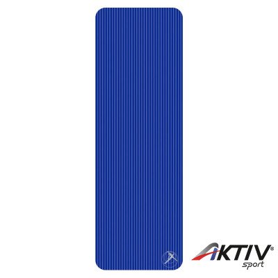 Fitnesz szőnyeg Trendy ProfiGymMat Home 180x60x1 cm kék